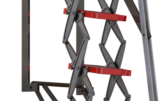 جمع شو ارزان folding ladder
