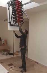retractable stairs iran